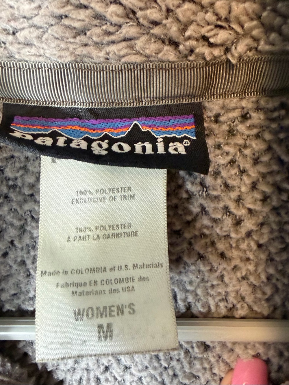 Patagonia Women's Re-Tool Snap-T Pullover Tan Medium - Picture 4 of 5